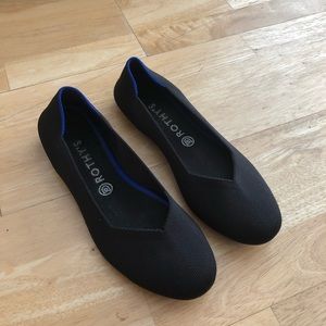 Rothy's black flats size 11